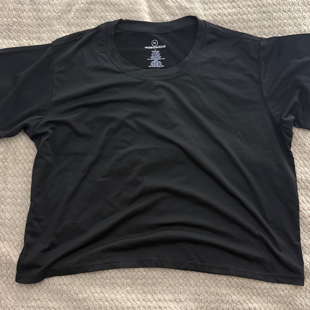 Black Crop Top
